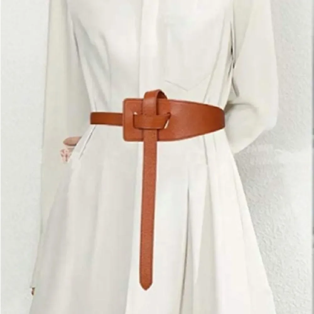 Camel Tie Waist Belt